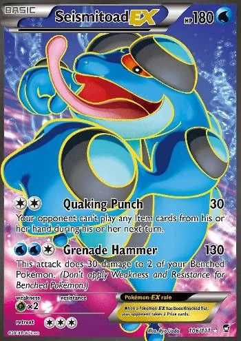 Seismitoad-EX 106/111