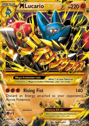 M Lucario-EX 113/111