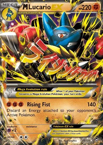M Lucario-EX 55/111