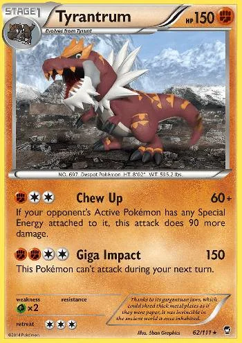 Tyrantrum 62/111