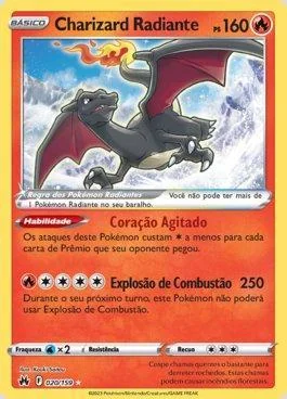 Charizard Radiante 020/159