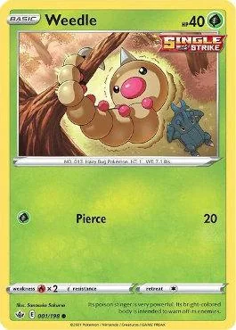 Weedle 1/198