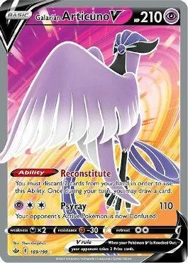 Articuno de Galar-V 169/198
