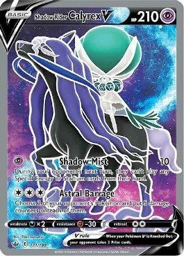 Calyrex Cavaleiro Espectral-V 171/198