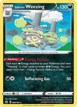 Weezing de Galar 96/198