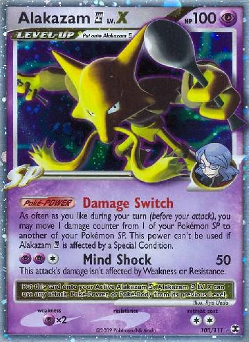 Alakazam 4 LV.X 103/111