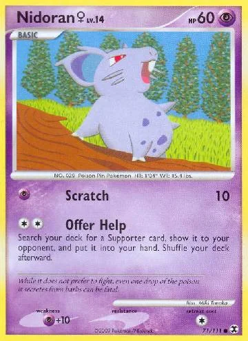 Nidoran Fêmea 71/111