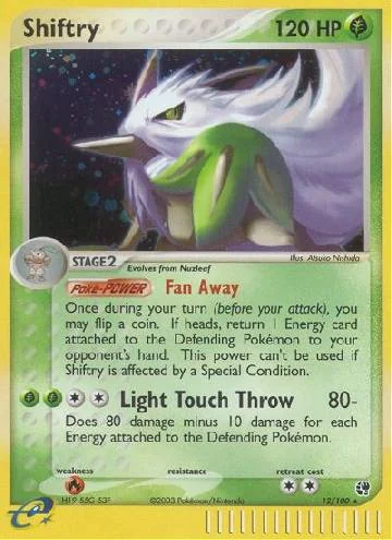 Shiftry 12/100