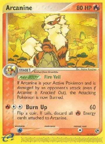 Arcanine 15/100