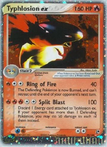 Typhlosion ex 99/100