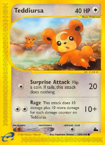 Teddiursa 109/144