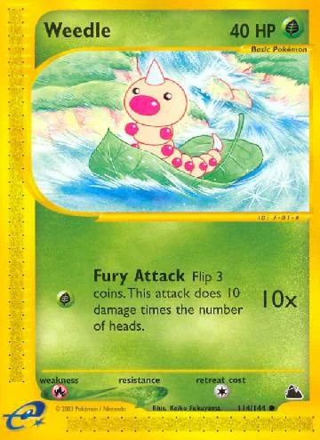Weedle 114/144