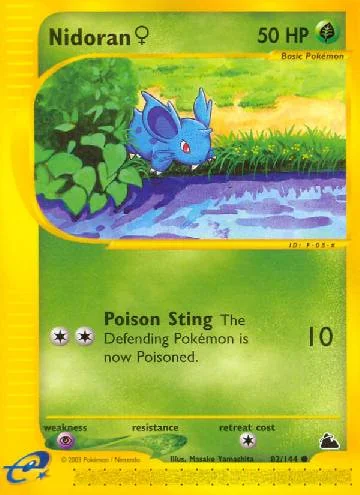 Nidoran Fêmea 82/144