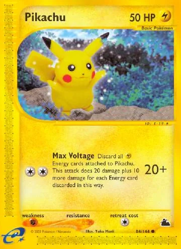 Pikachu 84/144