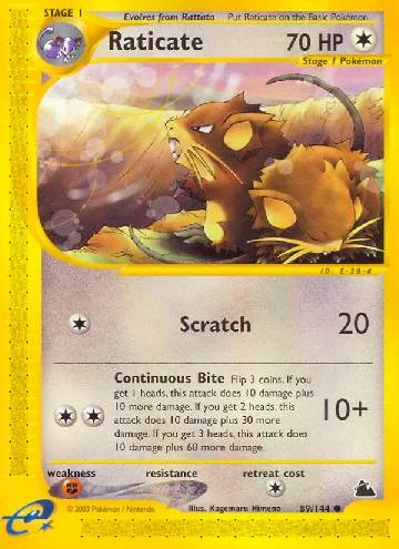 Raticate 89/144