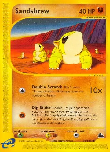 Sandshrew 92/144