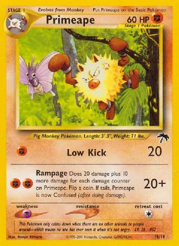 Primeape 18/18