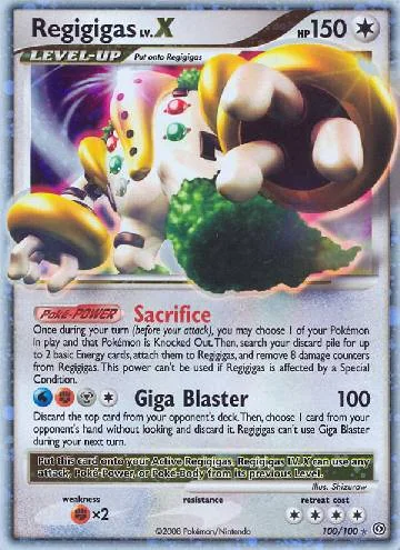 Regigigas LV.X 100/100