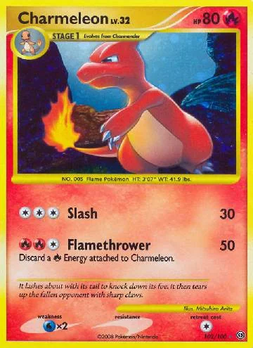 Charmeleon 102/100