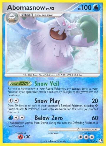 Abomasnow 12/100
