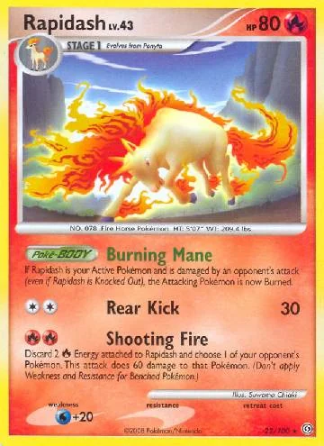 Rapidash 22/100