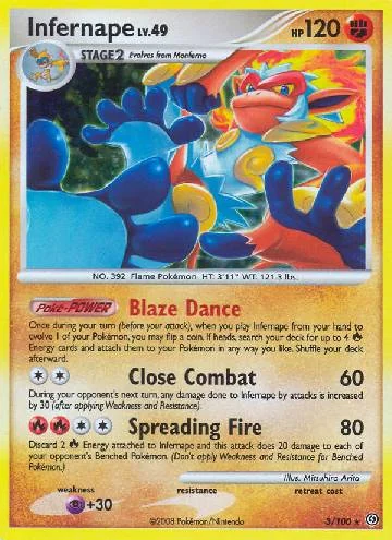 Infernape 3/100