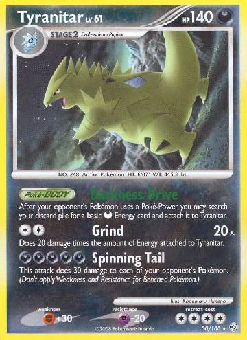 Tyranitar 30/100
