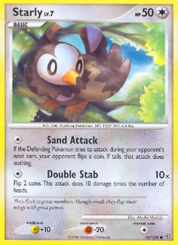 Starly 75/100