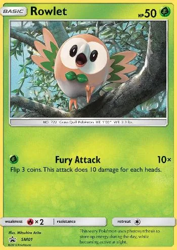 Rowlet SM01/250