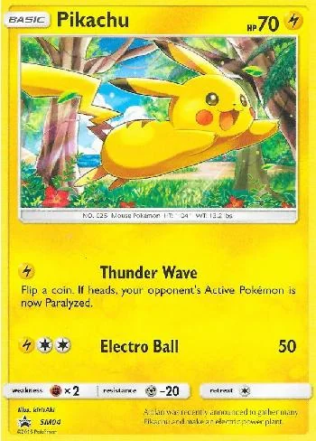 Pikachu SM04/250
