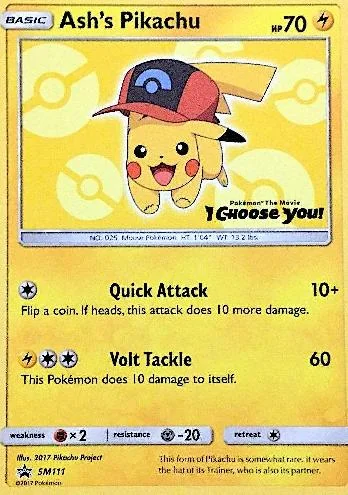 Ash's Pikachu SM111/250
