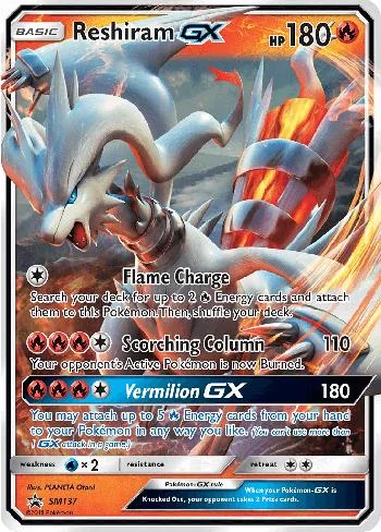 Reshiram-GX SM137/250