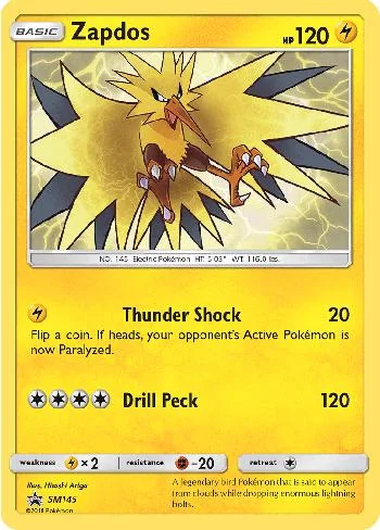 Zapdos SM145/250