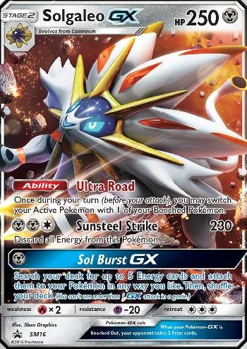 Solgaleo-GX SM16/250