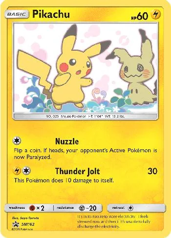 Pikachu SM162/250