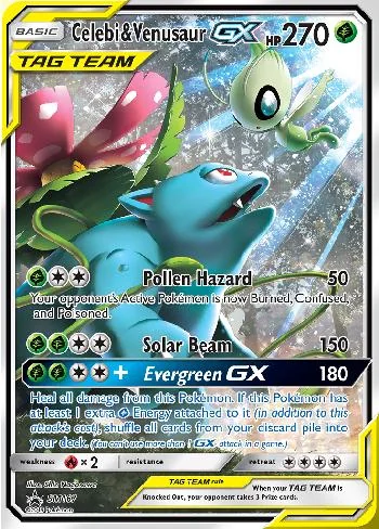 Celebi e Venusaur-GX SM167/250
