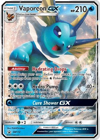 Vaporeon-GX SM172/250
