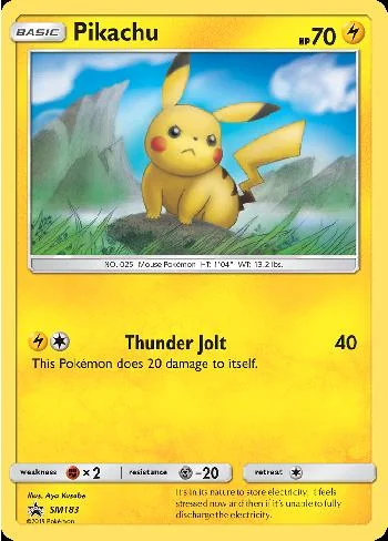 Pikachu SM183/250
