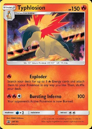 Typhlosion SM185/250