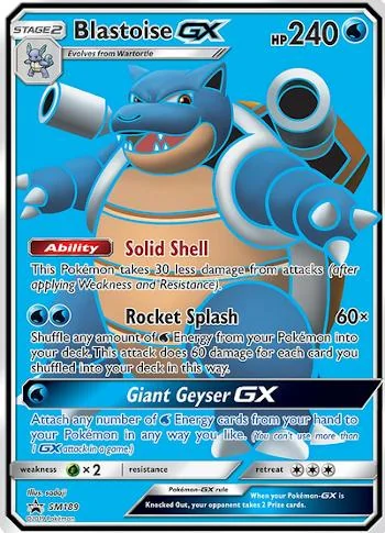 Blastoise-GX SM189/250