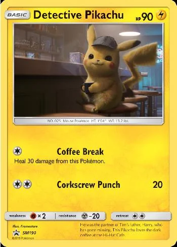 Detetive Pikachu SM190/250