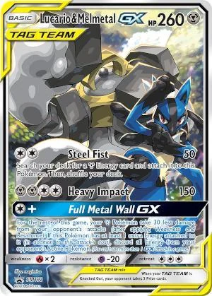 Lucario e Melmetal-GX SM192/250
