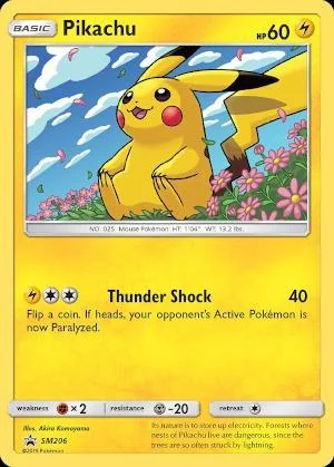 Pikachu SM206/250