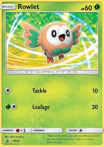 Rowlet SM22/250