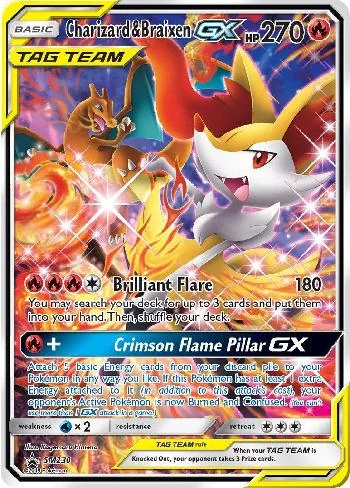Charizard e Braixen-GX SM230/250