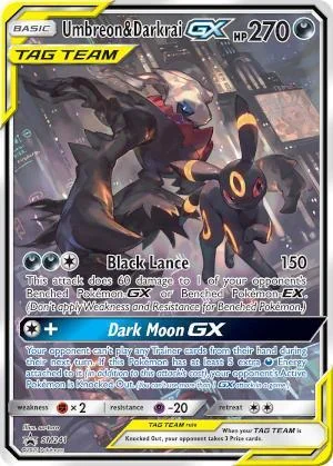 Umbreon e Darkrai-GX SM241/250