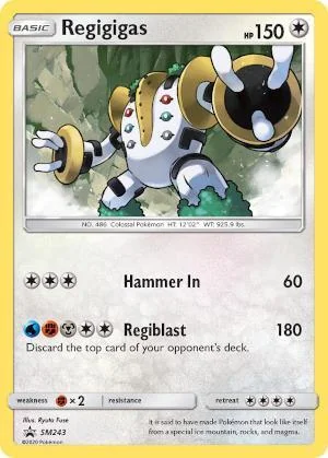 Regigigas SM243/250