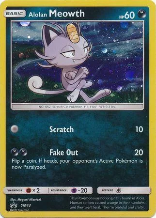 Meowth de Alola SM43/250