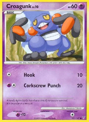 Croagunk 101/147