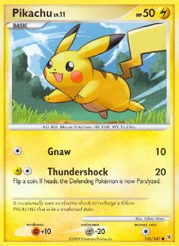Pikachu 120/147